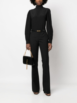 

High-waist flared trousers, Saint Laurent High-waist flared trousers