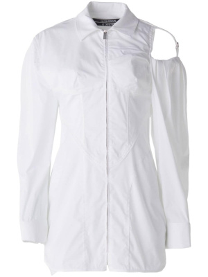 

La Robe Galliga asymmetric shirtdress, Jacquemus La Robe Galliga asymmetric shirtdress