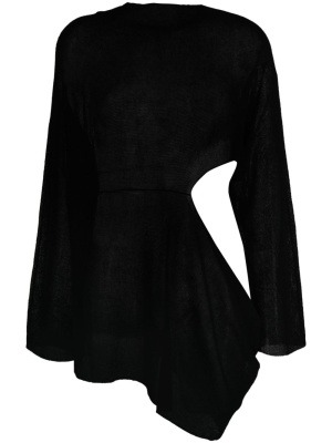 

Cut-out asymmetric jumper, Yohji Yamamoto Cut-out asymmetric jumper