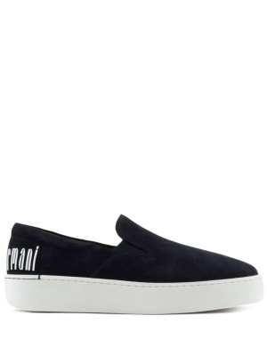 

Slip-on suede sneakers, Emporio Armani Slip-on suede sneakers