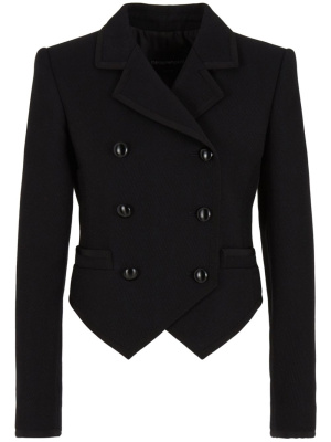 

Double-breasted fitted blazer, Emporio Armani Double-breasted fitted blazer
