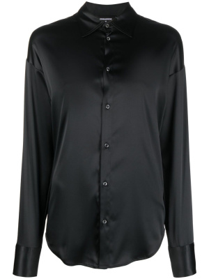 

Embellished satin shirt, Dsquared2 Embellished satin shirt