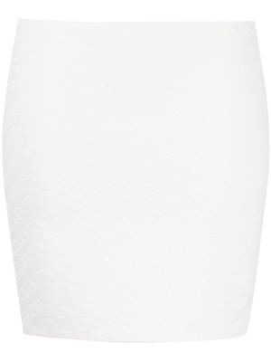 

Monogram-jacquard miniskirt, Alexander Wang Monogram-jacquard miniskirt