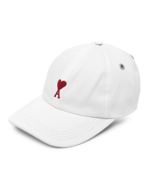 

Ami de Coeur cotton baseball cap, AMI Paris Ami de Coeur cotton baseball cap