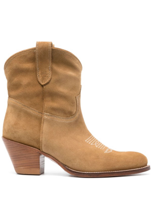 

60 mm suede Western boots, Polo Ralph Lauren 60 mm suede Western boots