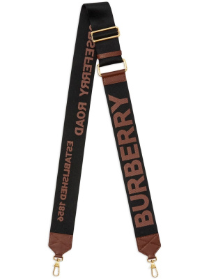 

Logo appliqué bag strap, Burberry Logo appliqué bag strap