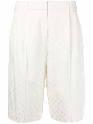 

Monogram jacquard shorts, Karl Lagerfeld Monogram jacquard shorts