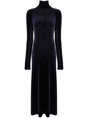 

Cut-out high-neck maxi dress, Forte Forte Cut-out high-neck maxi dress