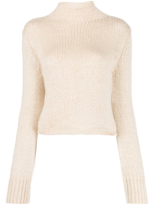 

Chunky-knit cropped jumper, Forte Forte Chunky-knit cropped jumper