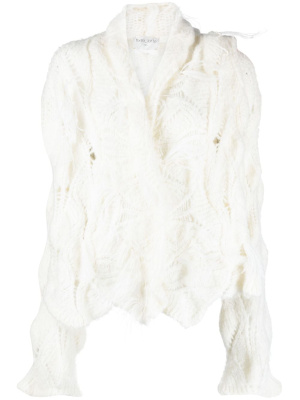 

Open-knit V-neck cardigan, Forte Forte Open-knit V-neck cardigan