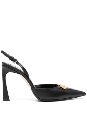 

100mm slingback leather pumps, Victoria Beckham 100mm slingback leather pumps