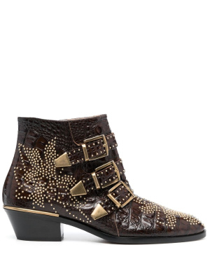 

Susanna 50mm studded ankle boots, Chloé Susanna 50mm studded ankle boots