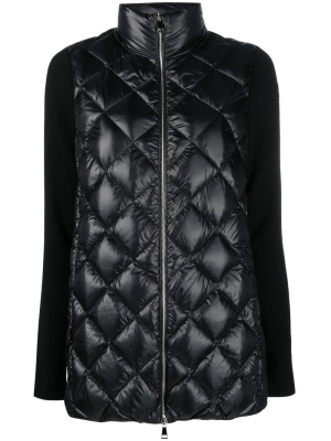 

Contrast-panel down parka, Moncler Contrast-panel down parka
