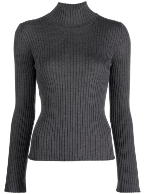 

Logo-patch ribbed top, Moncler Logo-patch ribbed top