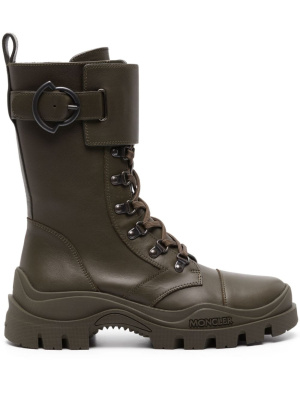

Larue lace-up leather boots, Moncler Larue lace-up leather boots