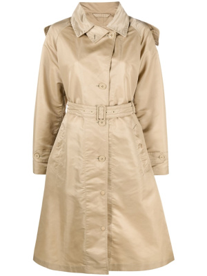 

Hooded belted trench coat, Moncler Hooded belted trench coat
