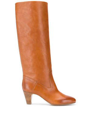 

Slip-on leather boots, Maison Margiela Slip-on leather boots