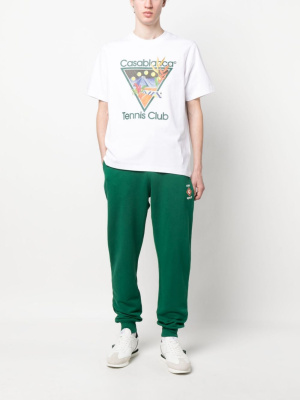 

Logo-print cotton T-shirt, Casablanca Logo-print cotton T-shirt