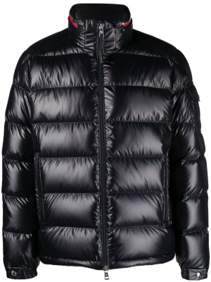 

Logo-patch padded jacket, Moncler Logo-patch padded jacket