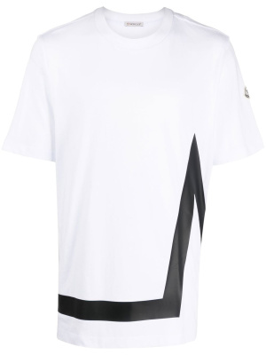 

Logo-print cotton T-shirt, Moncler Logo-print cotton T-shirt
