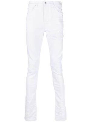 

Logo-plaque skinny jeans, AMIRI Logo-plaque skinny jeans
