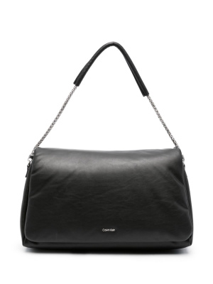 

Chain-link puffer shoulder bag, Calvin Klein Chain-link puffer shoulder bag