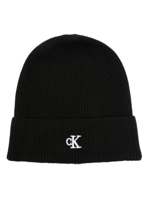 

Logo-embroidery beanie, Calvin Klein Jeans Logo-embroidery beanie