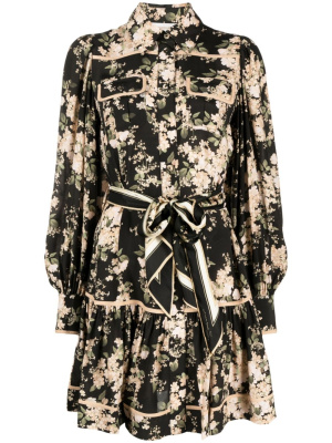 

Luminosity floral-print minidress, ZIMMERMANN Luminosity floral-print minidress