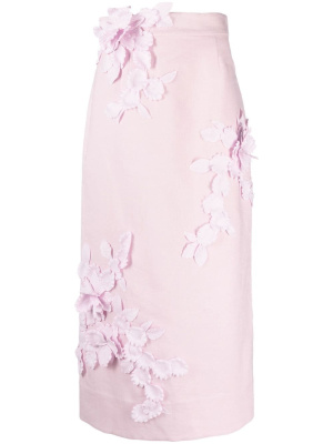 

High Tide flower skirt, ZIMMERMANN High Tide flower skirt