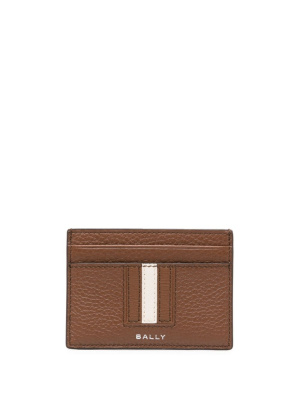 

Striped leather cardholder, Bally Striped leather cardholder