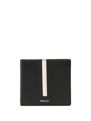 

Striped leather wallet, Bally Striped leather wallet