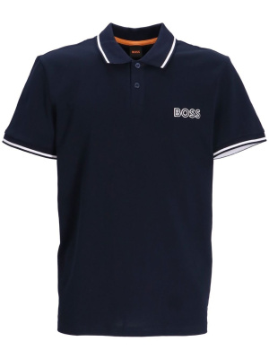 

Stripe-trim polo shirt, BOSS Stripe-trim polo shirt