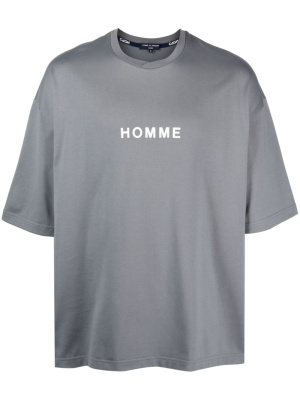 

Logo-print cotton T-shirt, Comme Des Garçons Homme Logo-print cotton T-shirt