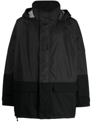 

Panelled hooded parka, Comme Des Garçons Homme Panelled hooded parka