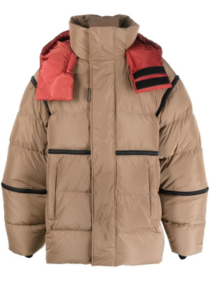 

Padded-panel coat, Dsquared2 Padded-panel coat
