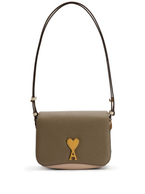 

Paris Paris leather shoulder bag, AMI Paris Paris Paris leather shoulder bag