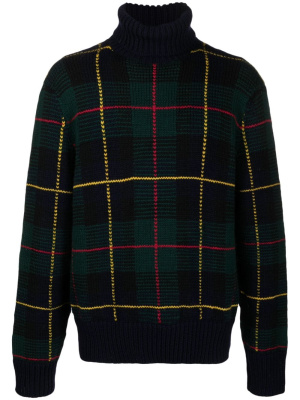 

Tartan-check wool jumper, Polo Ralph Lauren Tartan-check wool jumper