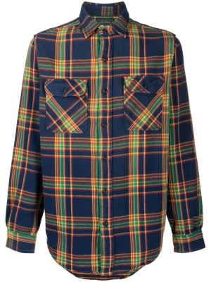 

Plaid-check cotton shirt, Polo Ralph Lauren Plaid-check cotton shirt