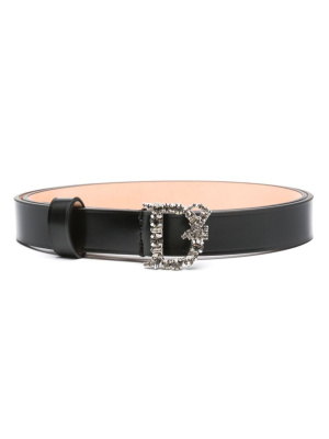 

Crystal-embellished leather belt, Dsquared2 Crystal-embellished leather belt