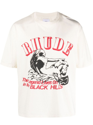 

Legend Lives cotton T-shirt, Rhude Legend Lives cotton T-shirt