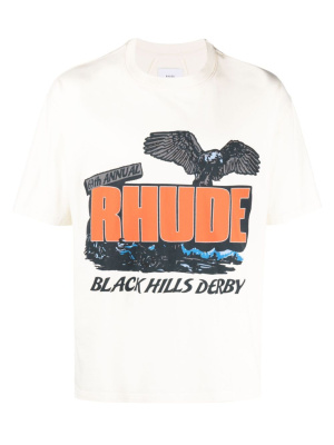 

Black Hills Rally cotton T-shirt, Rhude Black Hills Rally cotton T-shirt