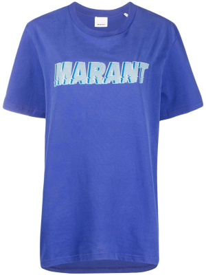 

Logo-print short-sleeved T-shirt, ISABEL MARANT Logo-print short-sleeved T-shirt