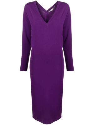 

V-neck knitted midi dress, Stella McCartney V-neck knitted midi dress