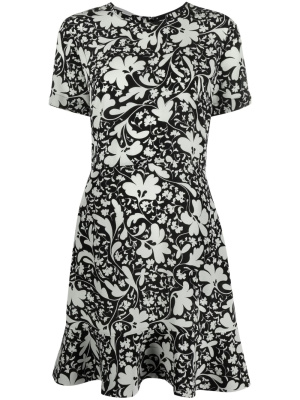 

Floral-print silk dress, Stella McCartney Floral-print silk dress