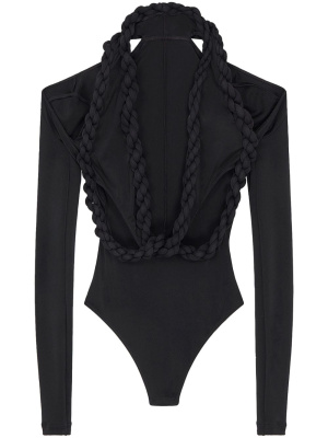 

Cut-out braided bodysuit, Stella McCartney Cut-out braided bodysuit