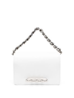 

Mini-four-ring-chain bag, Alexander McQueen Mini-four-ring-chain bag