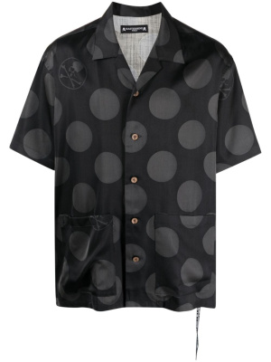 

Polka-dot silk shirt, Mastermind Japan Polka-dot silk shirt