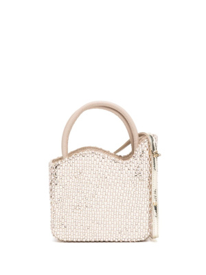 

Ivy crystal-embellished mini bag, Le Silla Ivy crystal-embellished mini bag