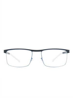 

Square-frame raised-bridge glasses, Mykita Square-frame raised-bridge glasses