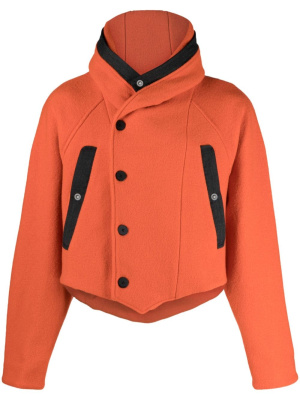 

Remus cropped hooded jacket, Kiko Kostadinov Remus cropped hooded jacket